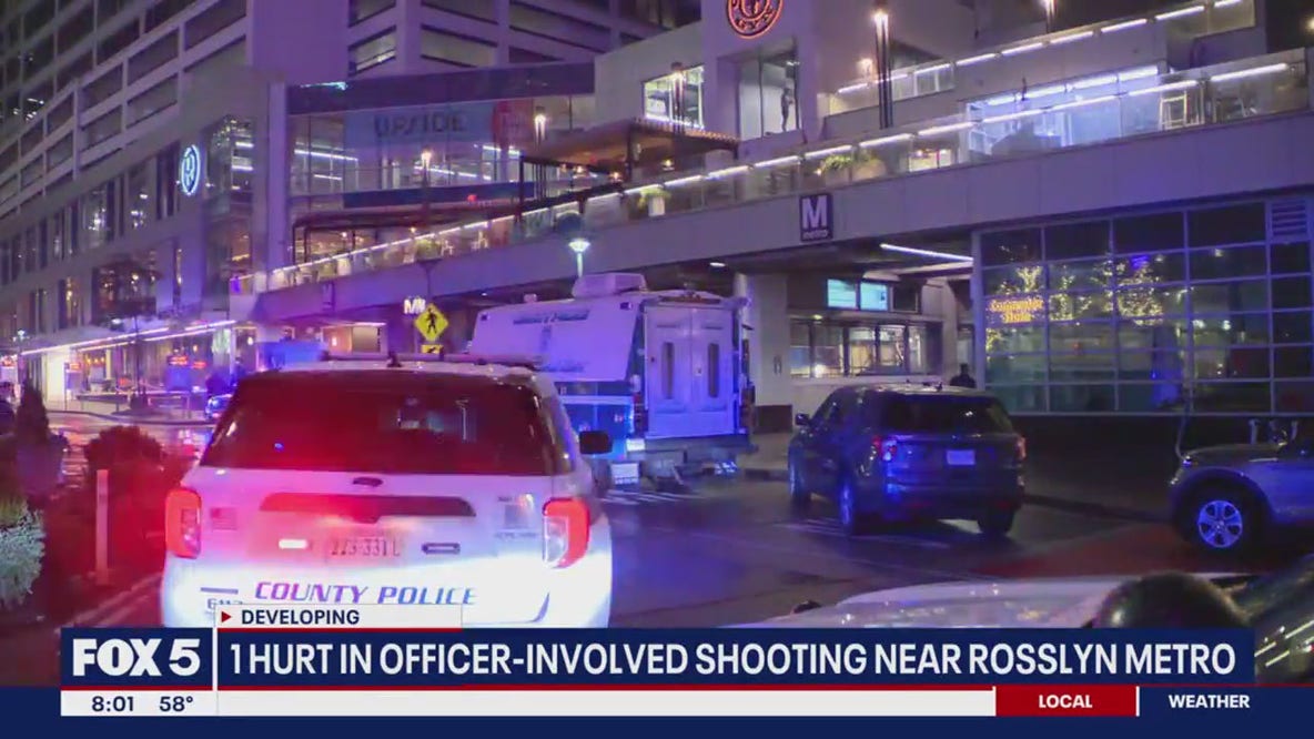 Officer-involved shooting near Rosslyn Metro